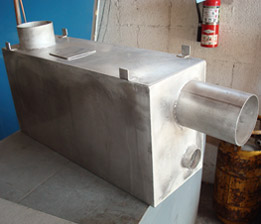 Metal fabricated HVAC Duct