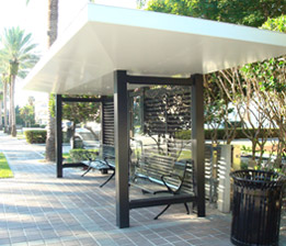 Steel Fabricated Bus Shelter 2